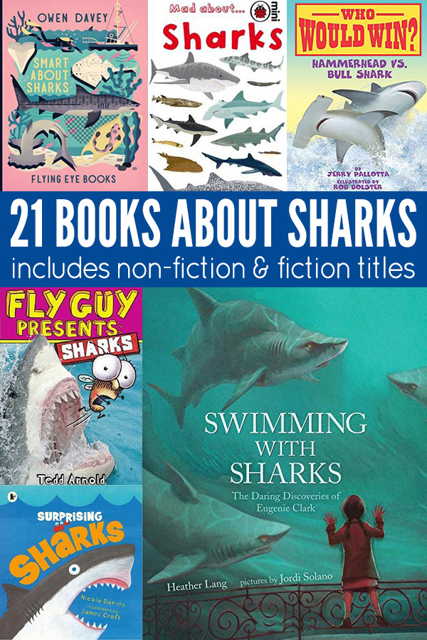 21 Kids Books About Sharks