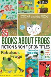 25 Frog Books for Kids: Fiction and Non-Fiction Books About Frogs