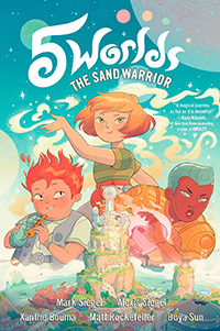 5 Worlds Graphic Novel series