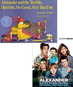 Alexander and the Terrible, Horrible, No Good Very Bad Day book to movie