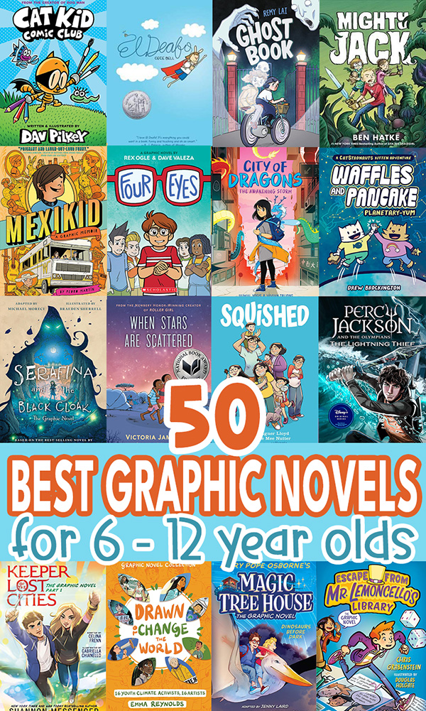 50 Best Graphic Novels for Kids