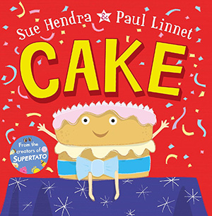 Cake birthday book for children