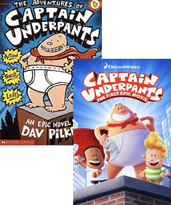 Captain Underpants Book to Movie