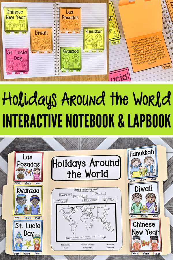 Holidays Around the World for Kids printable