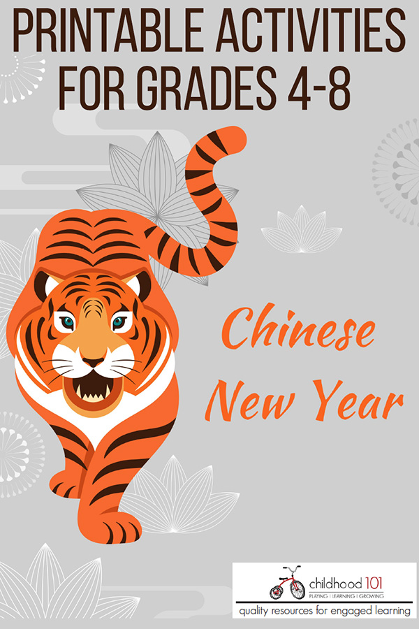 Chinese New Year Printable Activities