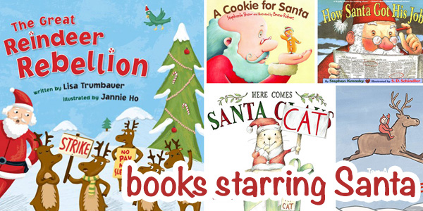 Christmas Books with Santa