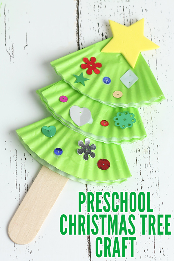 Christmas tree craft for kids