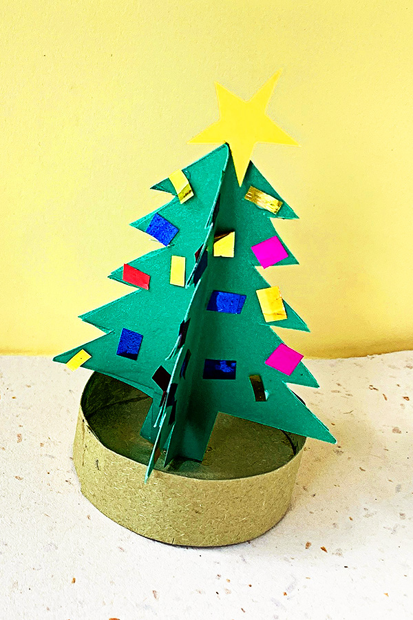 3D Christmas Tree Paper Craft