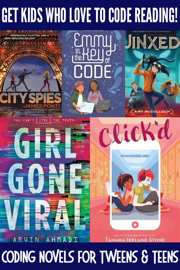 Coding Novels for Tweens and Teens