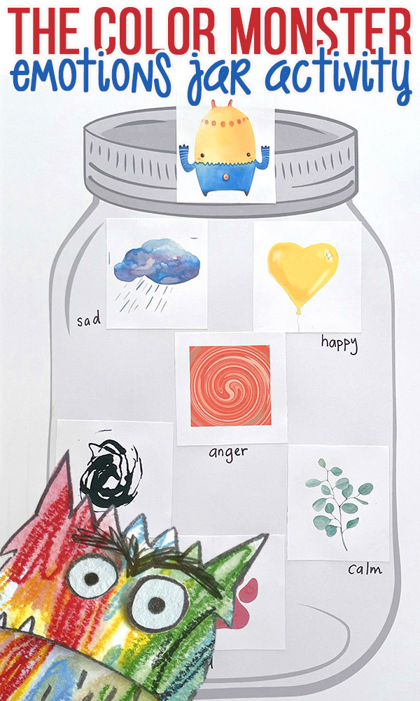 The Color Monster Emotions Jar SE Learning Activity