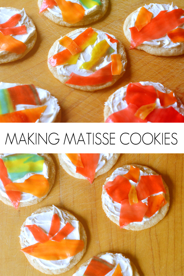 Fun Art Ideas for Kids: Matisse Inspired Cookies