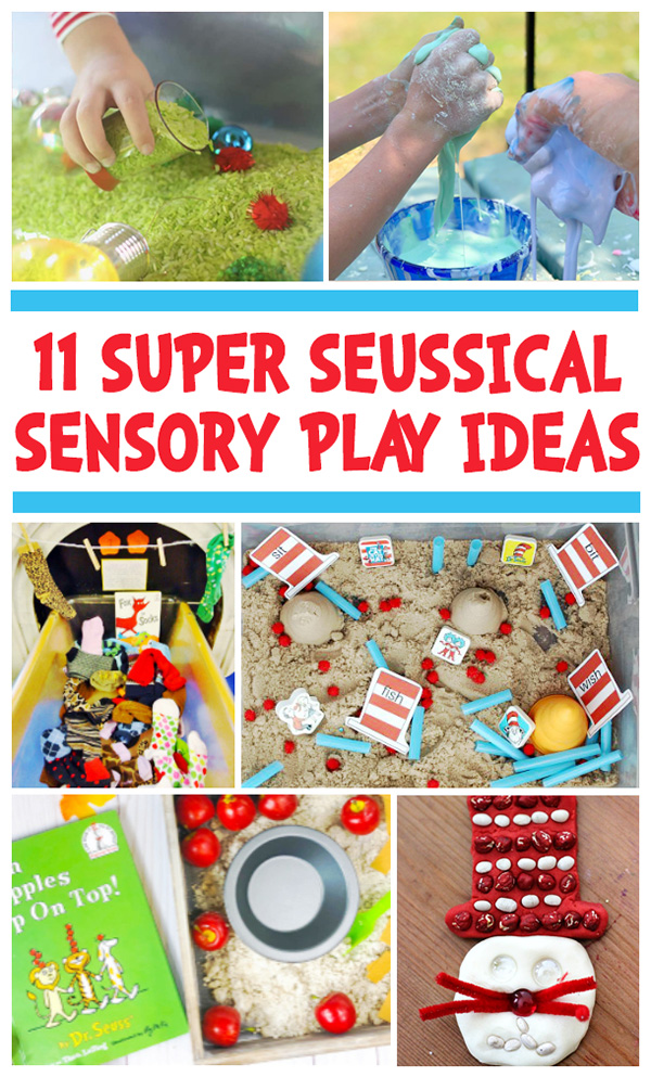 Dr Seuss Sensory Play Ideas