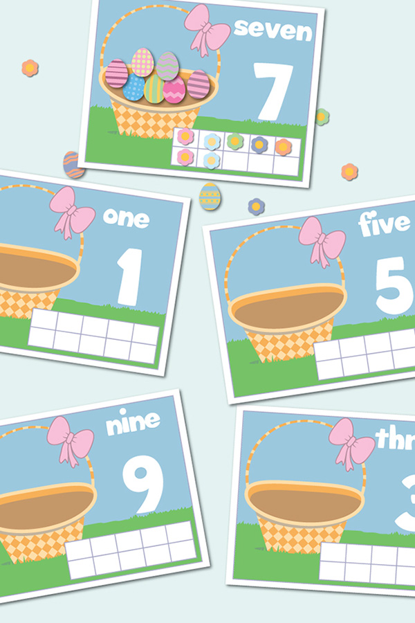 Easter counting game