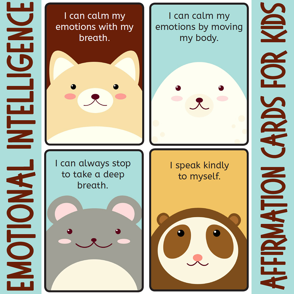 Emotional Intelligence affirmations for kids