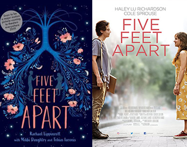 Five Feet Apart books made into movies for teens