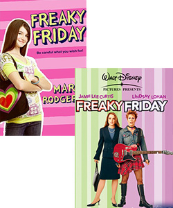 Freaky Friday book to movie adaptation