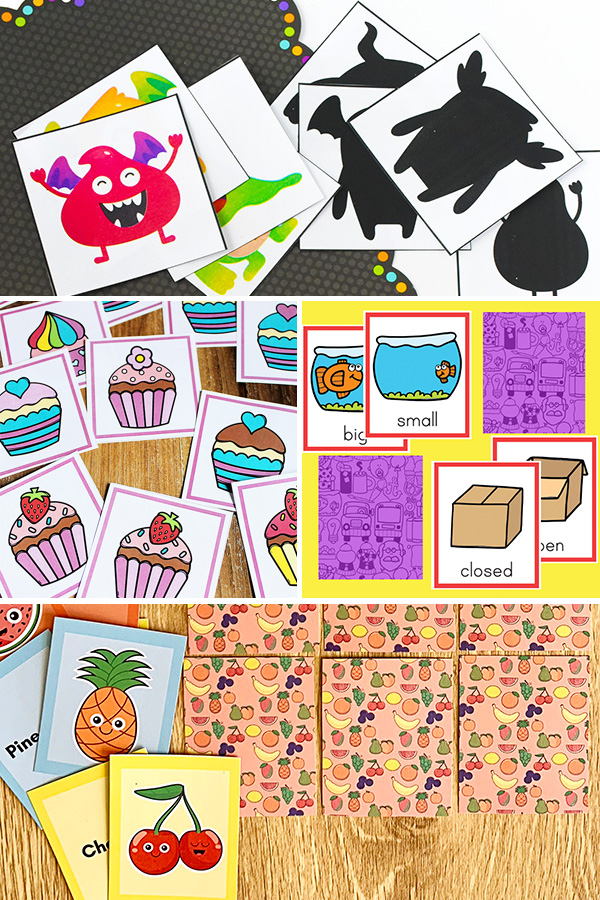 Free Printable Matching Games for Kids