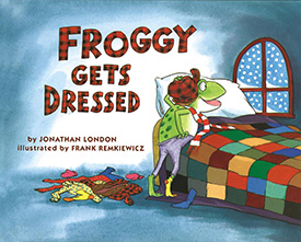 Froggy Gets Dressed picture book from the 90s