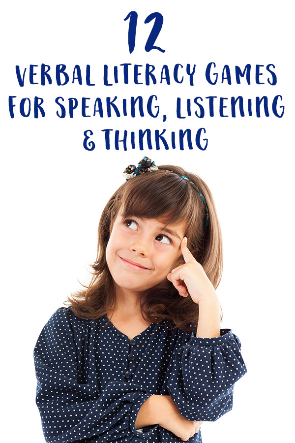 Games for Speaking, Listening and Thinking. Verbal games for kids. Great for travel and waiting.