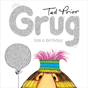 Grug has a birthday book cover