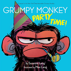 Grumpy Monkey Party Time birthday book