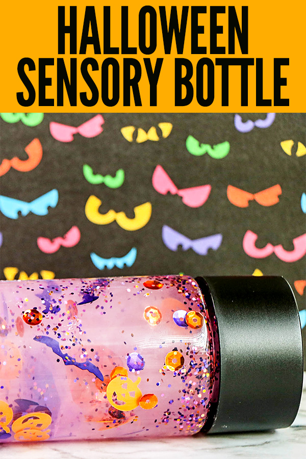 Halloween sensory bottle