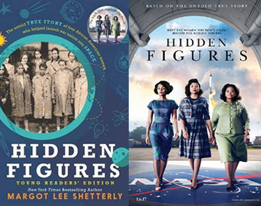 Hidden Figures book and movie for teens