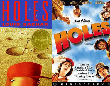 Holes book and movie