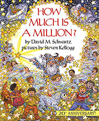 Counting books about large numbers