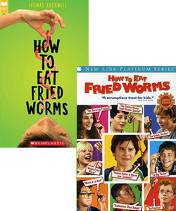 How to Eat Fried Worms book to movie adaptation