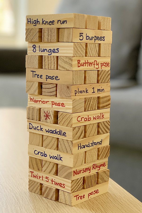 Jenga hacks