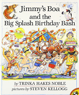 Jimmys Boa Birthday Story Book