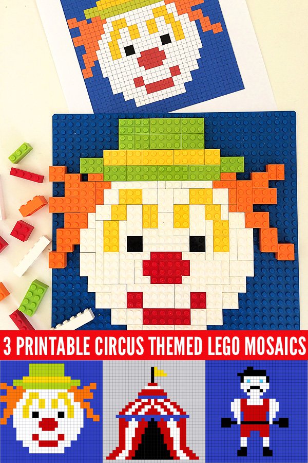 Circus Lego Mosaic Patterns