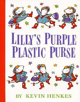 Lillys Purple Plastic Purse