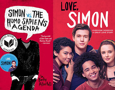 Love Simon book to movie adaptation for teens