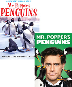 Mr Popper's Penguins book and movie