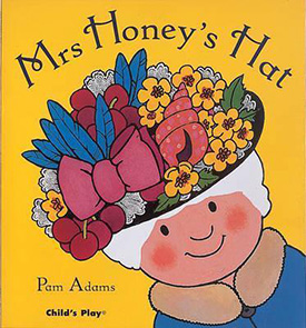 Mrs Honeys Hat 80s kids book cover