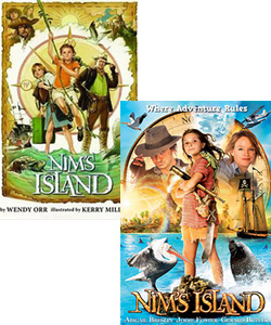 Nim's Island childrens book made into a movie