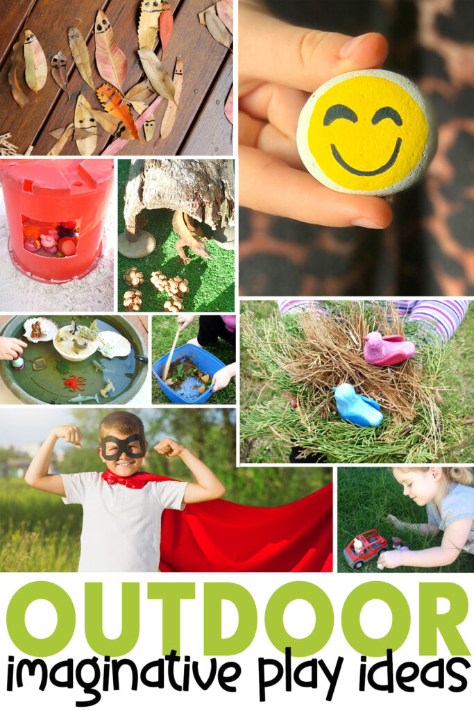 Outdoor imaginative play ideas