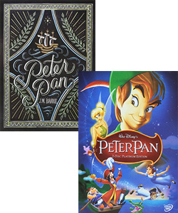 Peter Pan children's book made into a movie