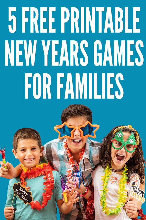 5 Free Printable New Years Eve Party Games for Families