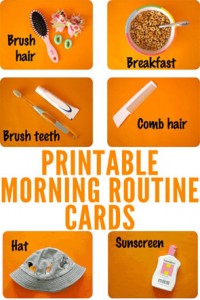 Morning Routine Printable