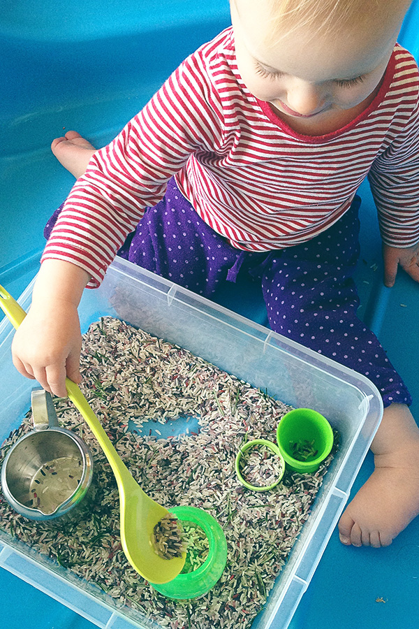 Sensory play activities