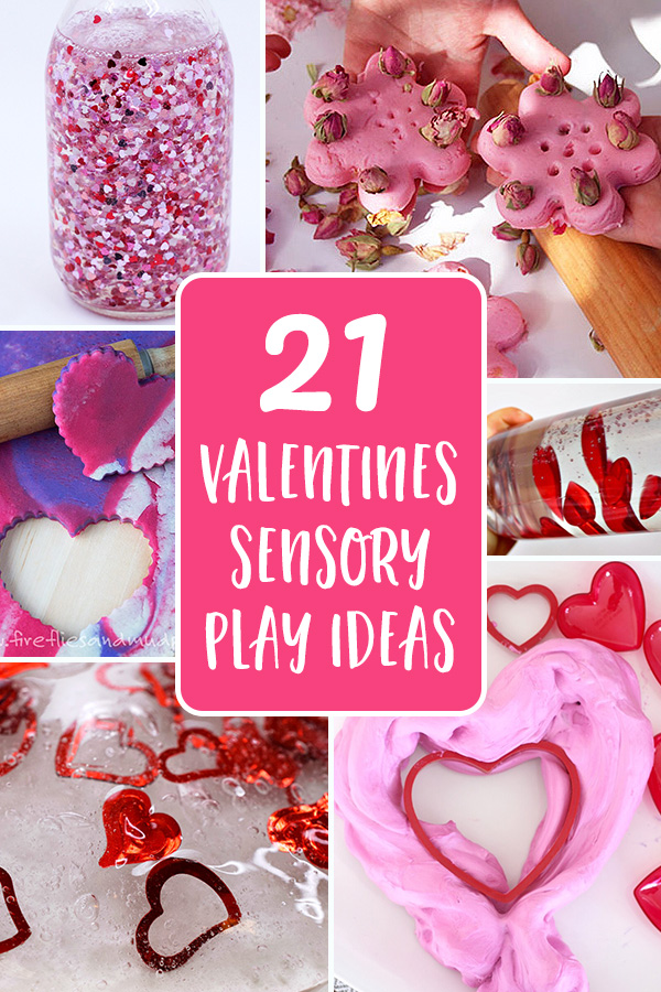 Sensory Play Ideas for Valentines Day