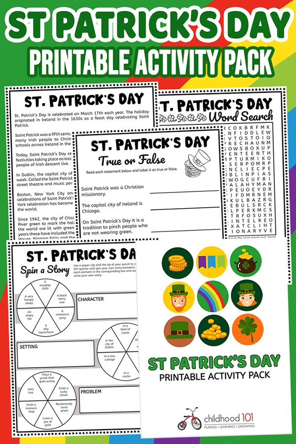 St Patrick's Day Worksheets