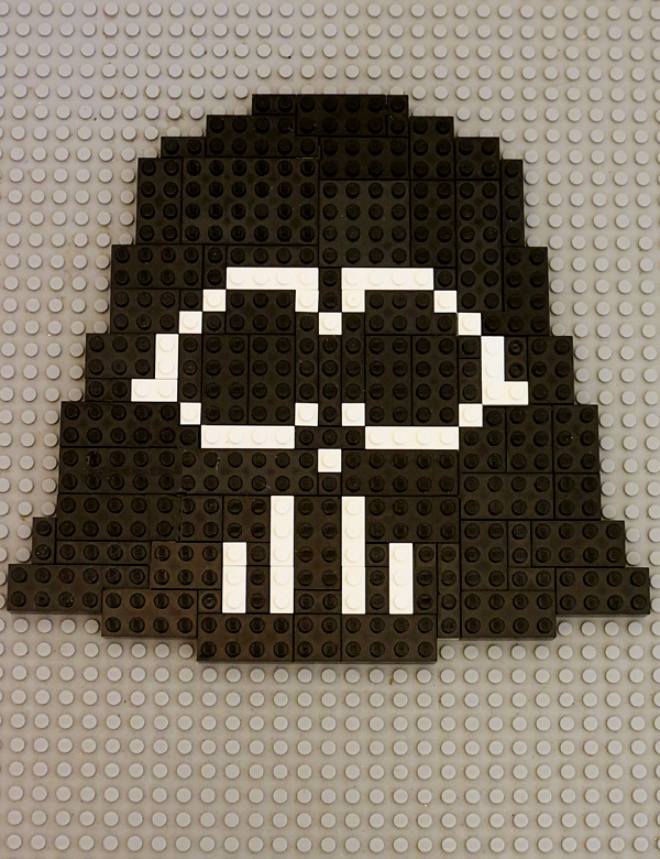 Printable Star Wars Lego Mosaic Patterns for fans of Star Wars: The Force Awakens