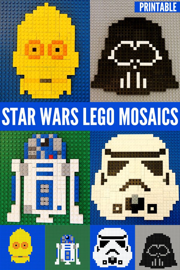 Star Wars Lego Mosaics