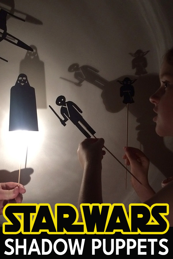 Star Wars Shadow Puppets Printable