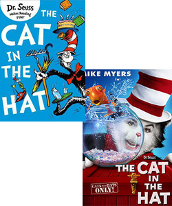 The Cat in the Hat book made into a movie