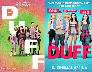 The Duff YA books turned into movies